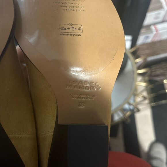 Isabel Marant Dahope Suede Western 50mm boots NEW - Picture 5 of 6